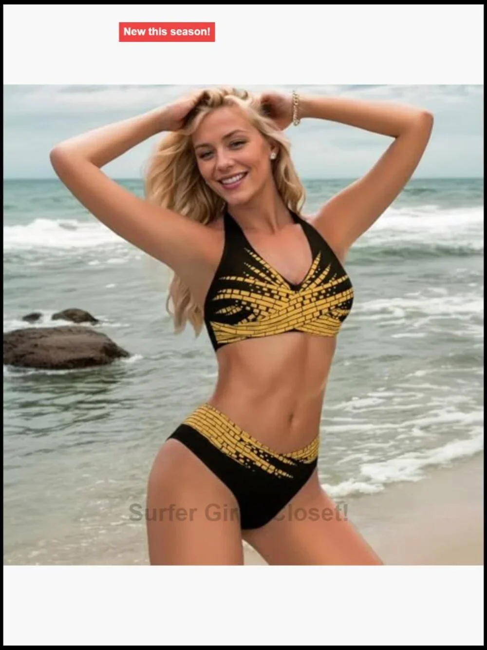 Tummy Control High Waisted Tie-Dye Monokini One Piece Swimsuit